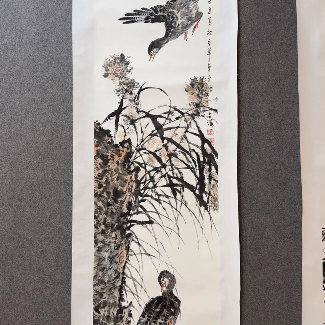 国画王占海老师手绘作品