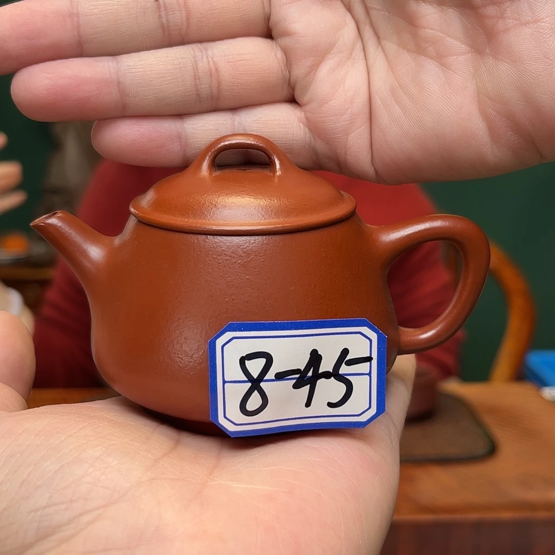 紫砂茶壶半手朱泥