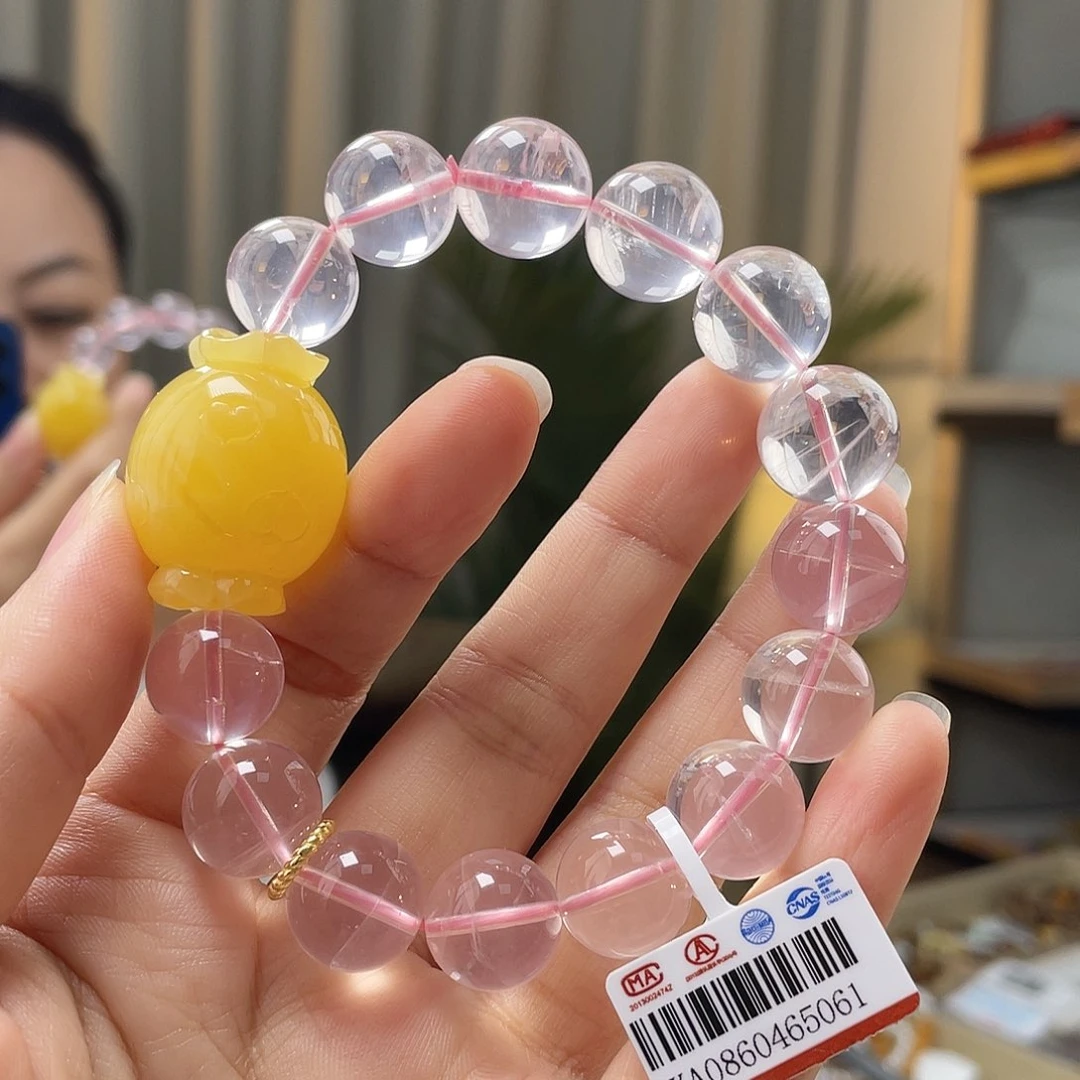 琥珀裸石未镶嵌༺**༻蜜蜡手串