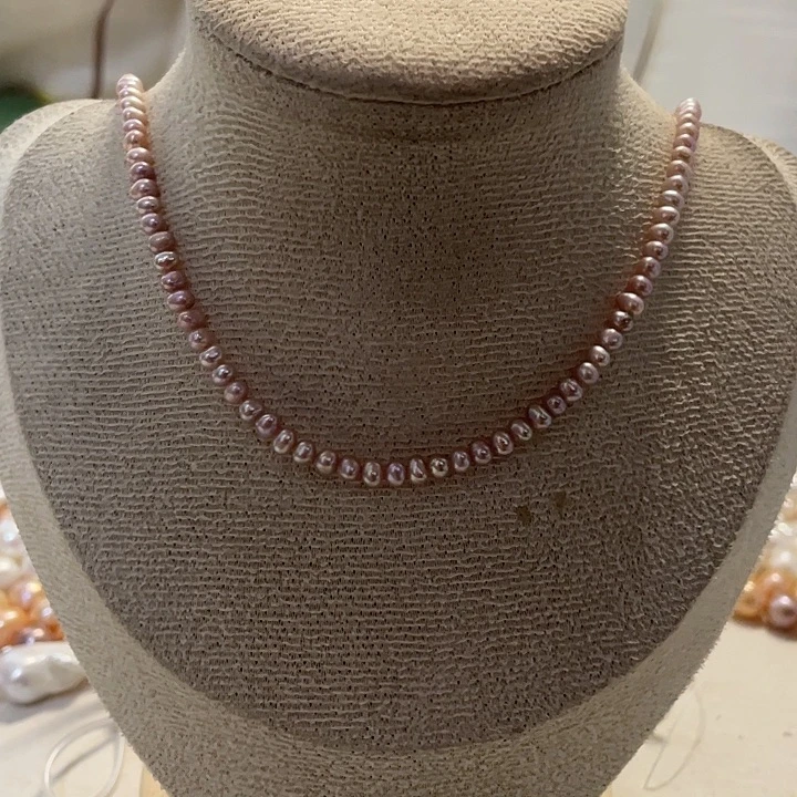淡水珍珠未镶嵌项链