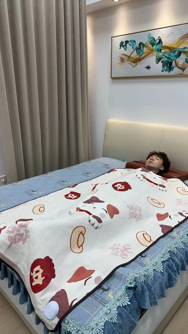 【玉之缘】电加热能量汗蒸热敷毯多功能