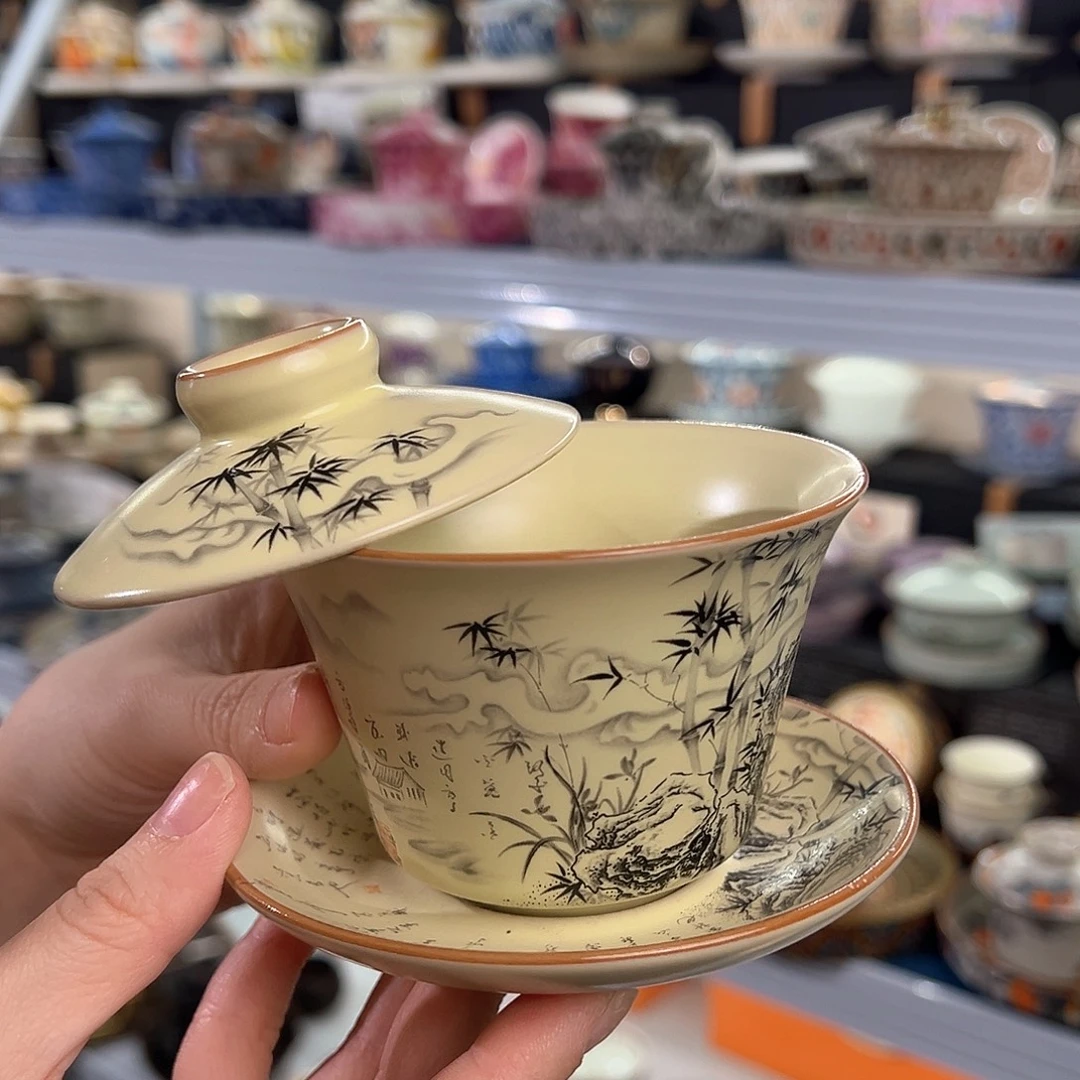 你家盖碗很精致，我超喜欢