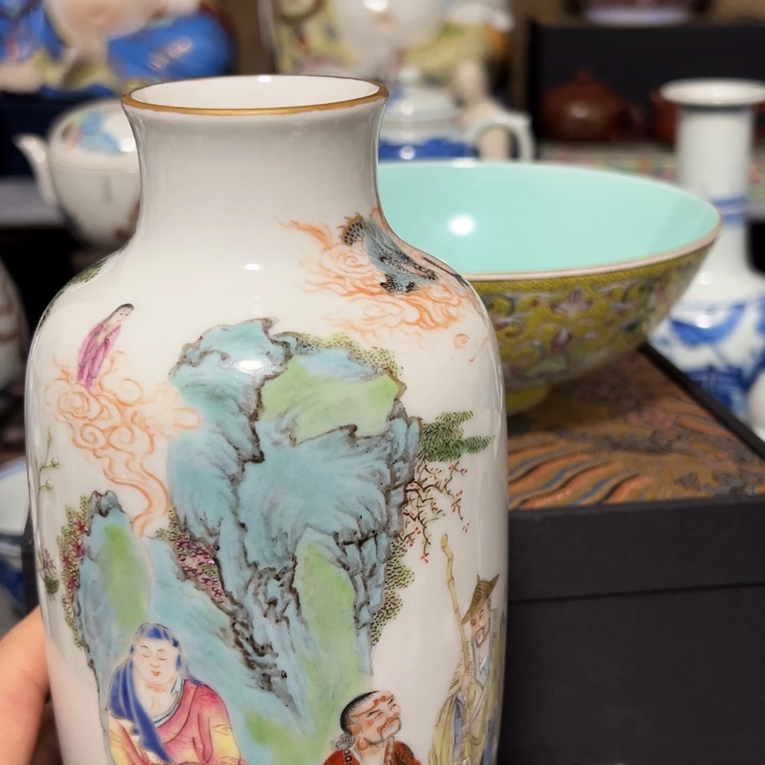 ღ***:青花瓷器粉彩瓷器