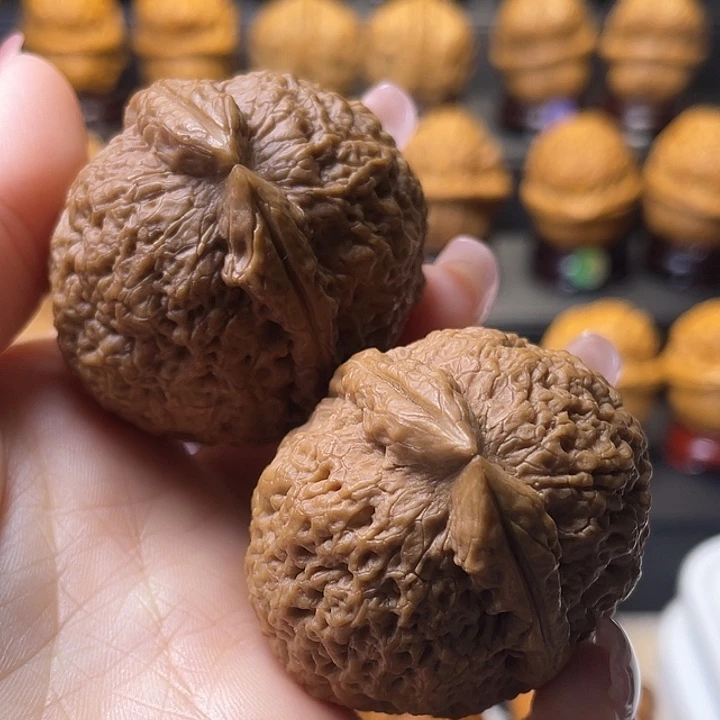 把件文玩核桃罗汉头43尺8Y