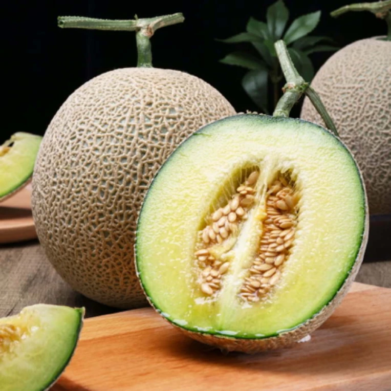 【同城配送】 鲜嫩多汁网纹蜜瓜  1个装