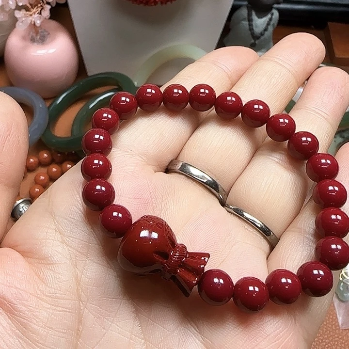 和田玉手链未镶嵌