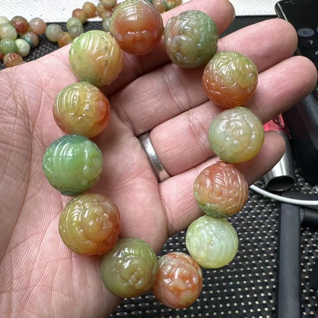 精美20mm财祢雕刻手串-296