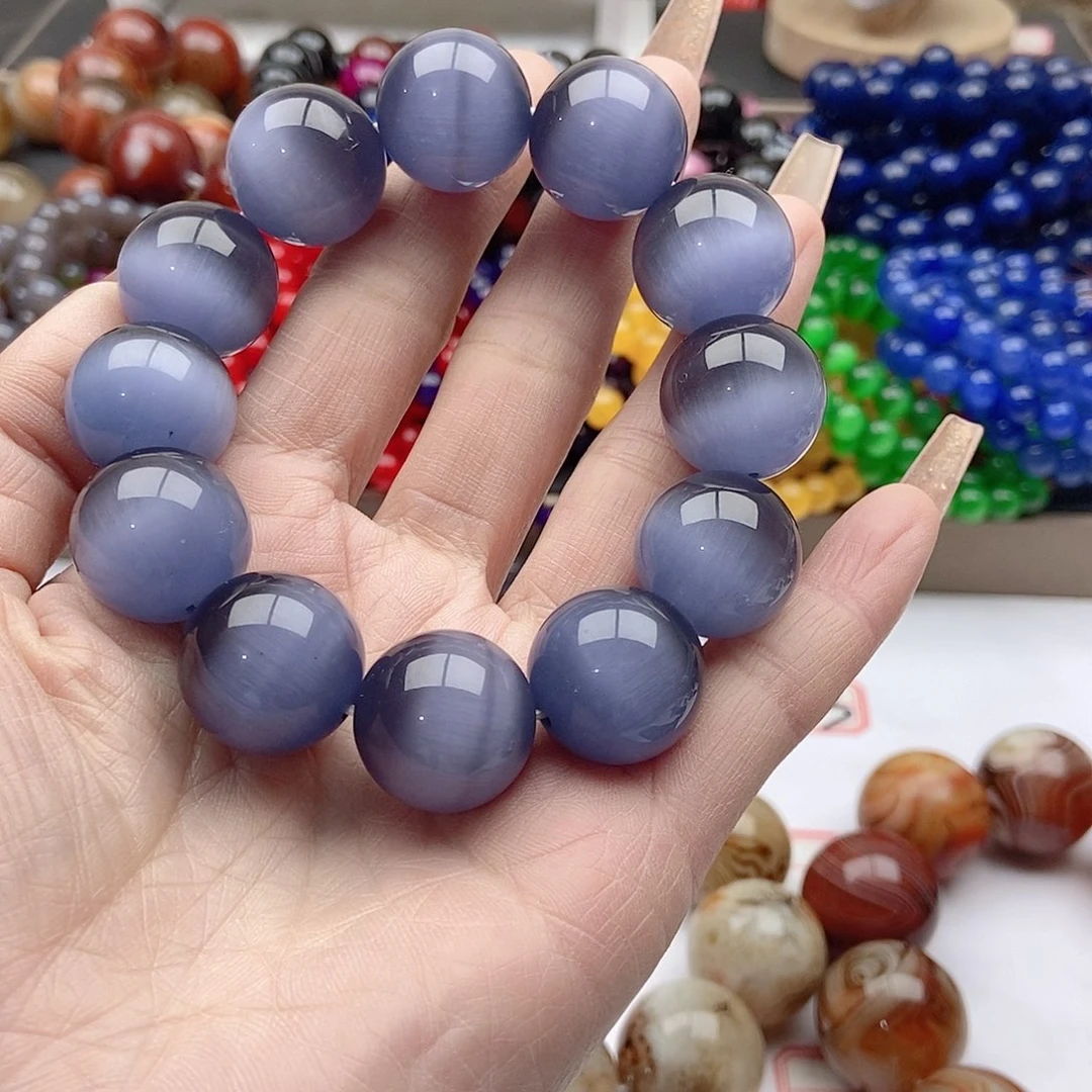 【闪购商品】玛瑙/玉髓手链未镶嵌三****咪