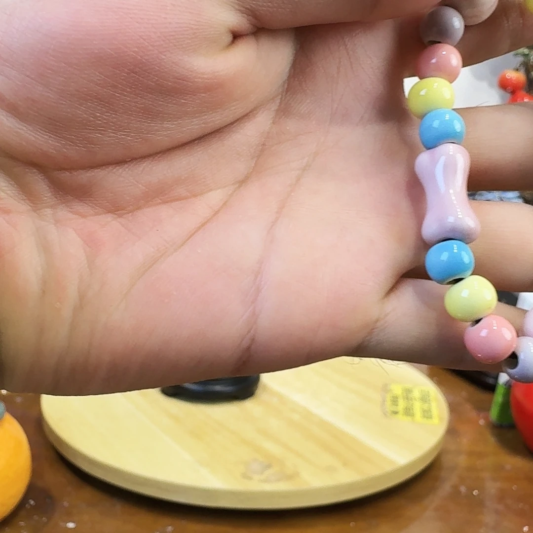 陶瓷手链摆件的的的