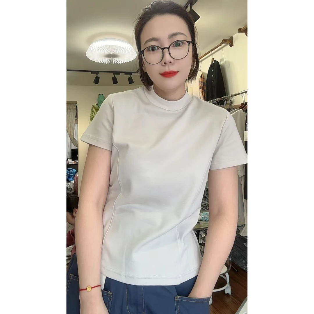 修身显瘦超细棉半袖T恤