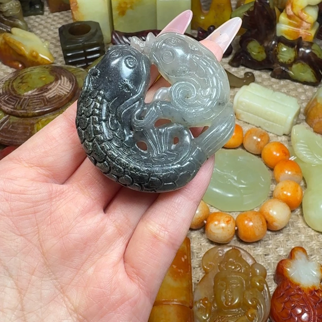 吊坠白玉菩提挂件