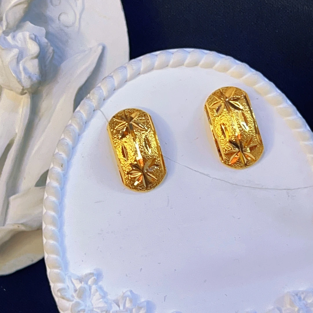 铜合金耳饰 哈尼西牧时尚百搭耳钉#0008539