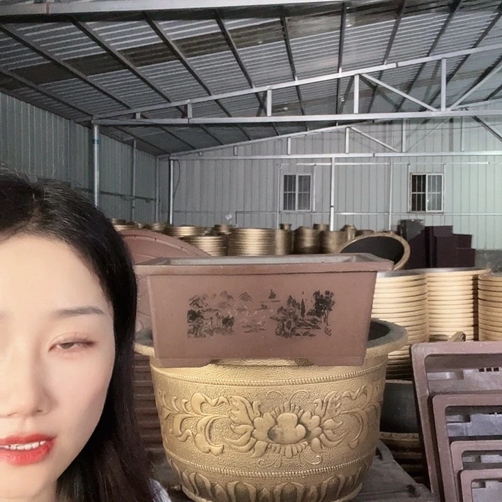 盆景60花盆3个有孔