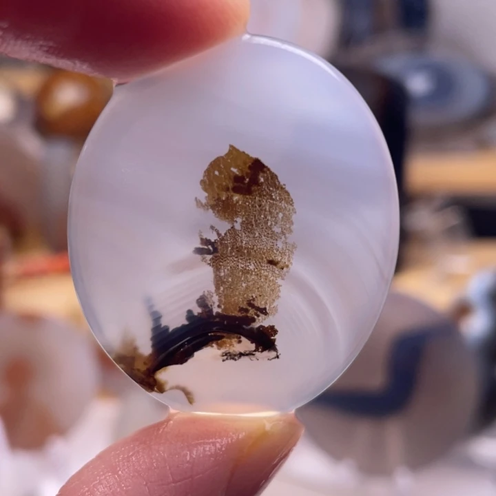 玛瑙/玉髓未镶嵌吊坠(不含链)