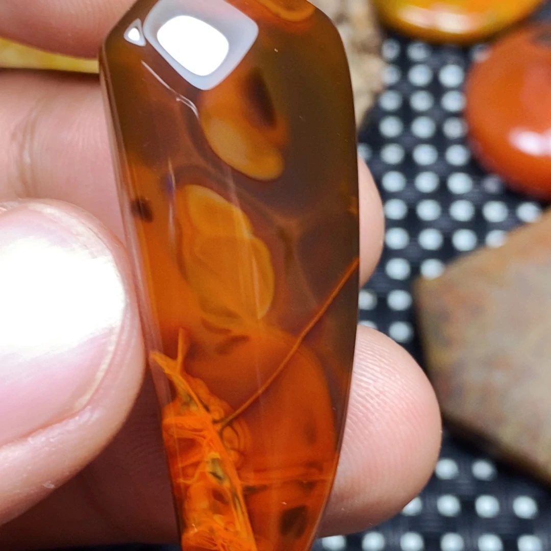 未镶嵌颈饰玛瑙/玉髓灰****发
