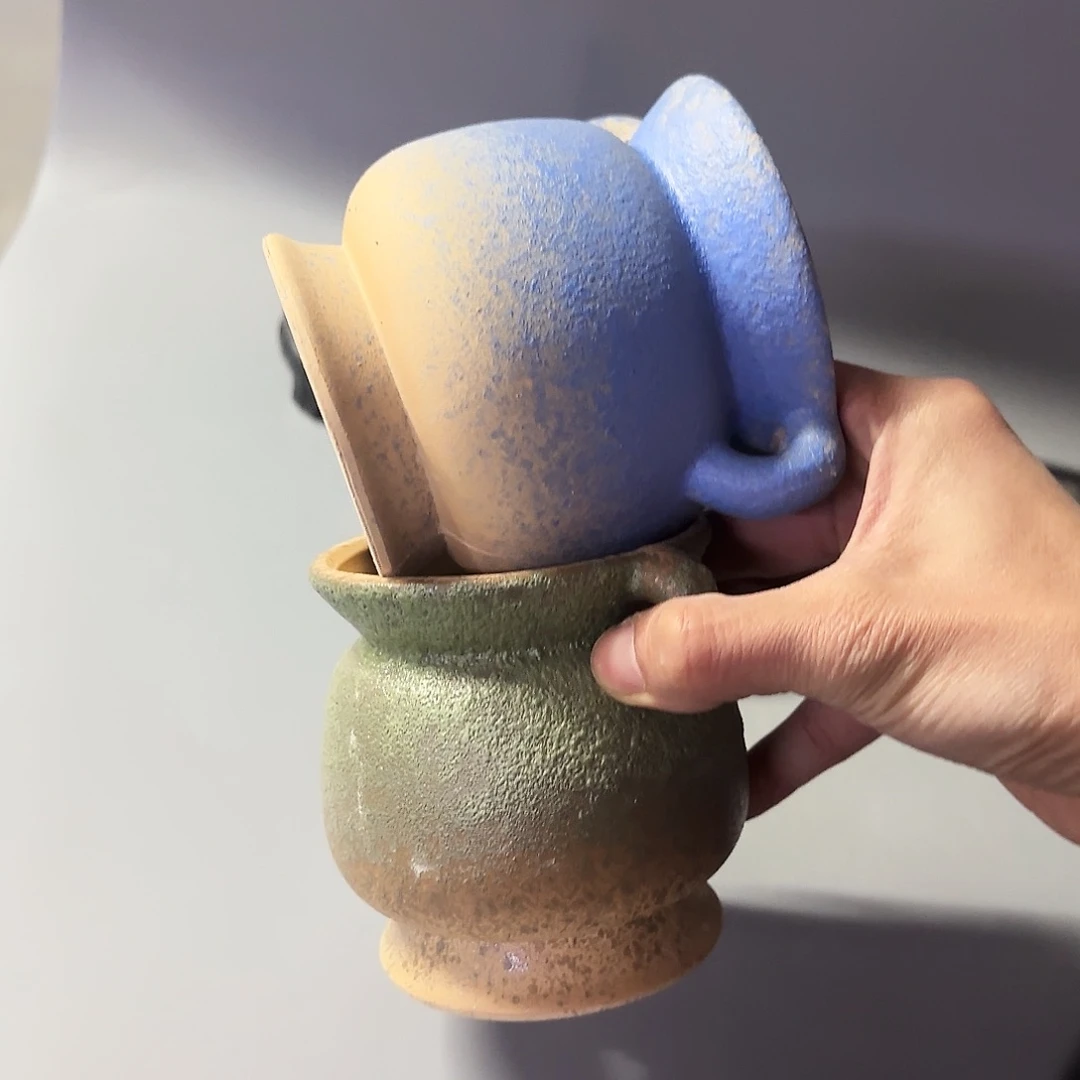 陶瓷2个··外口径··外高度··误差0.5左右