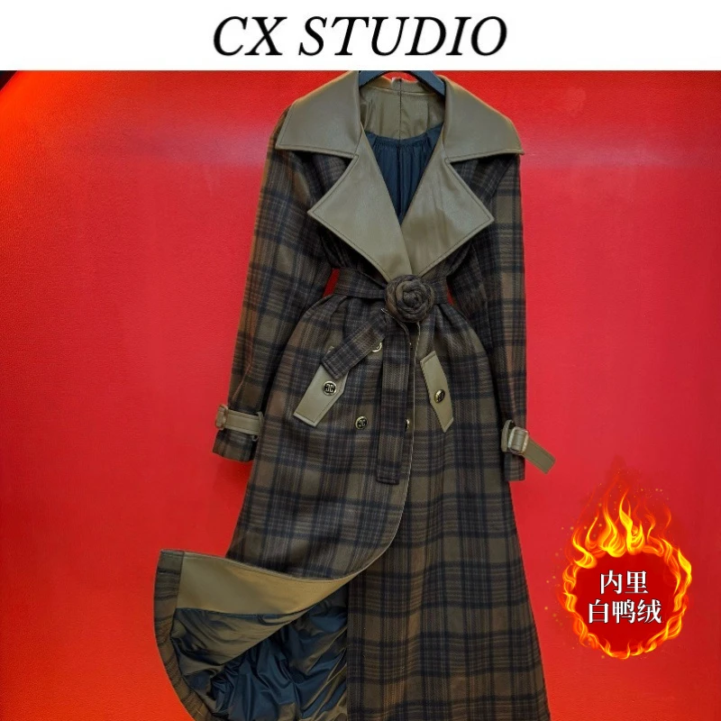 YC编码36 经典收腰轻奢时尚羽绒服 (定制女装) CX287