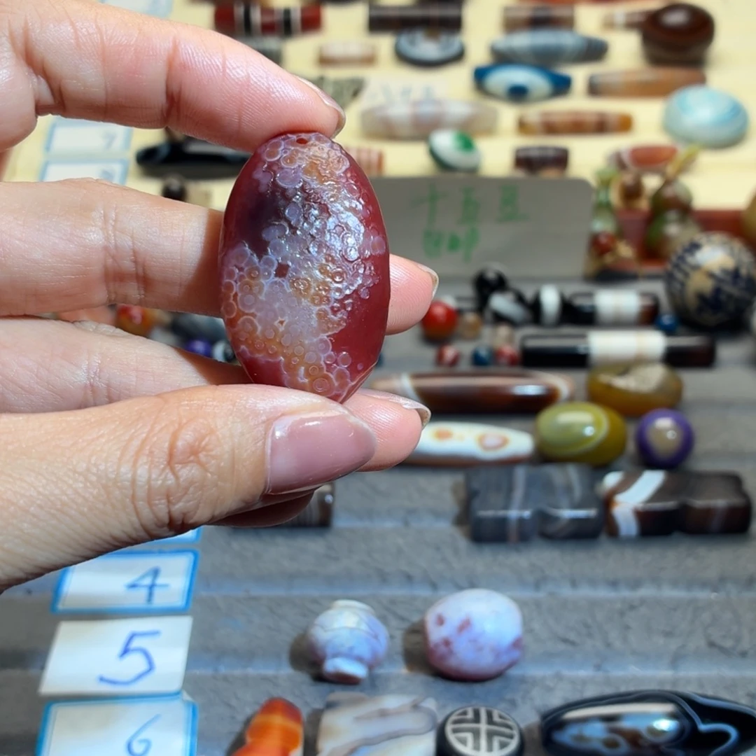 手***7玛瑙/玉髓合金颈饰