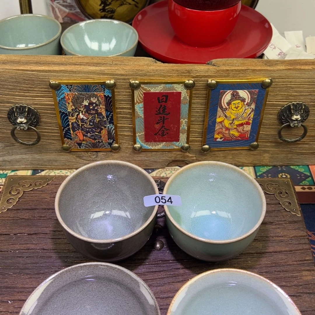 陶瓷?****?顾佳敏全手工柴烧建盏054