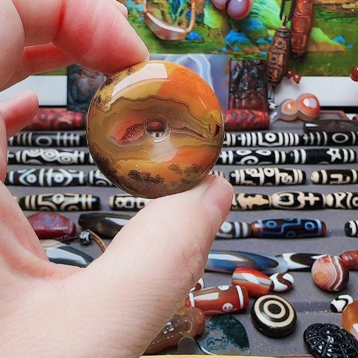 玛瑙/玉髓合金珠宝半成品
