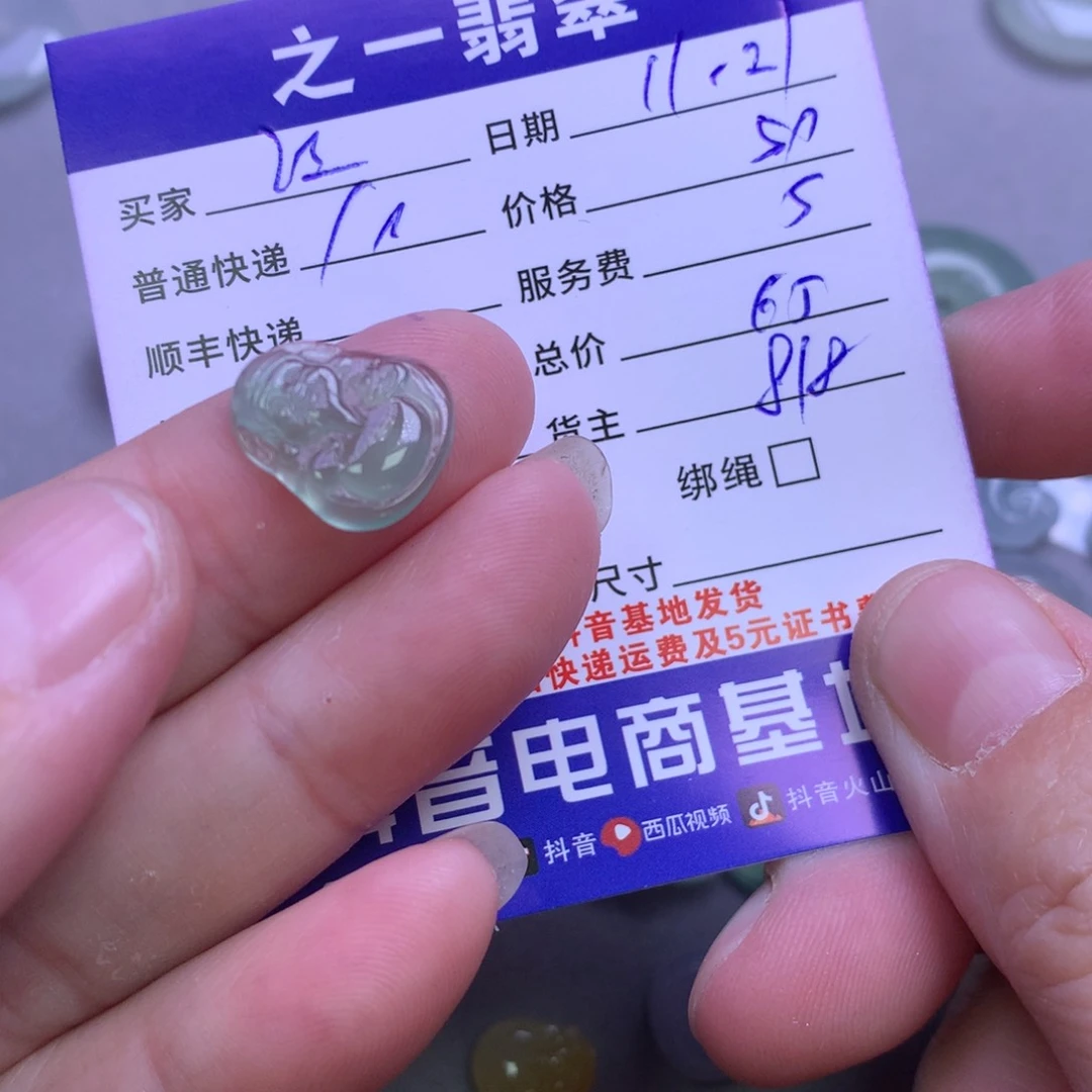 颈饰未镶嵌翡翠江*诗