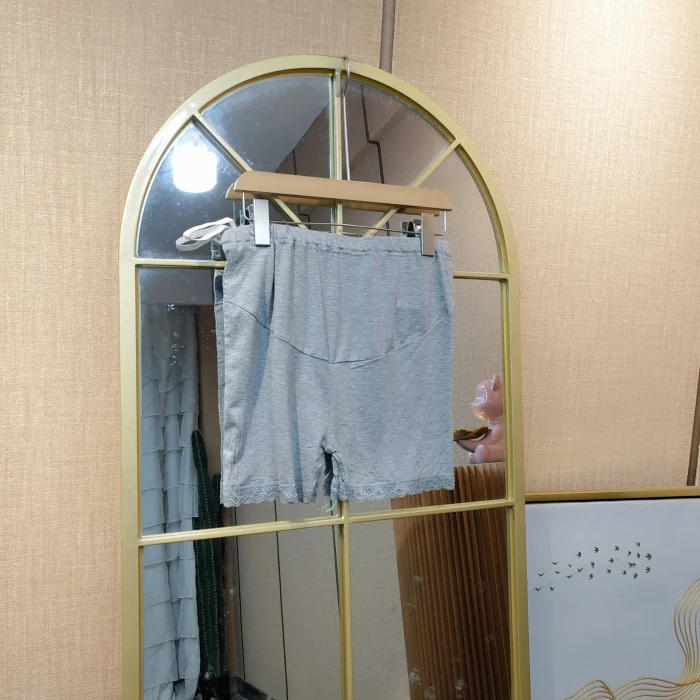 NN335孕妇灰色安全裤XL90-140XXL150两条装
