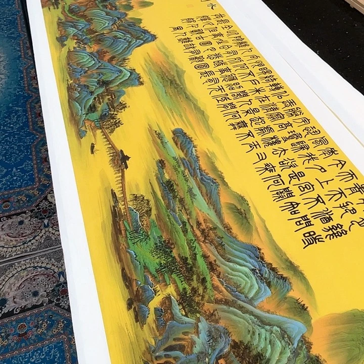 国画书画描金拓染金石传拓手写