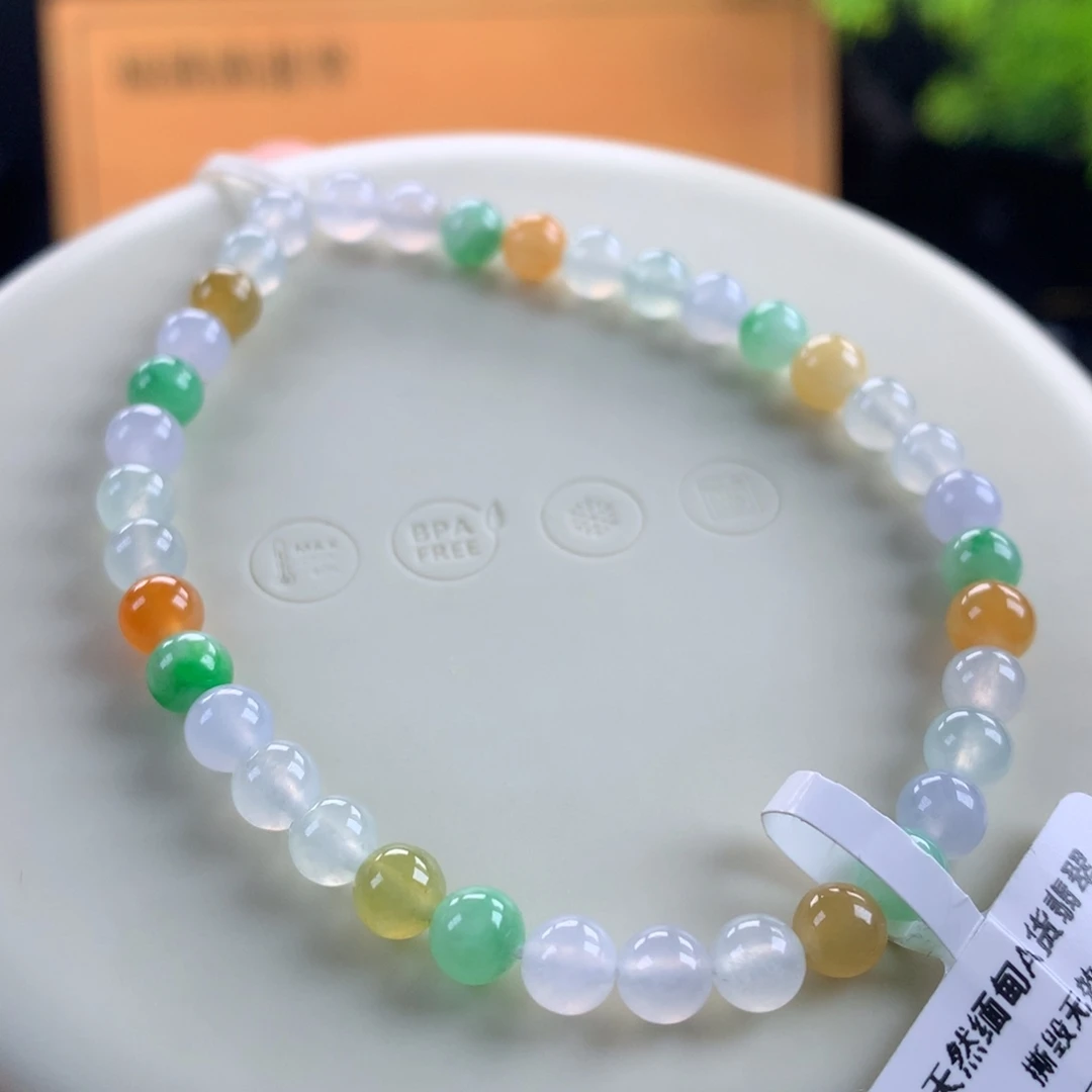 翡翠未镶嵌手链卡5