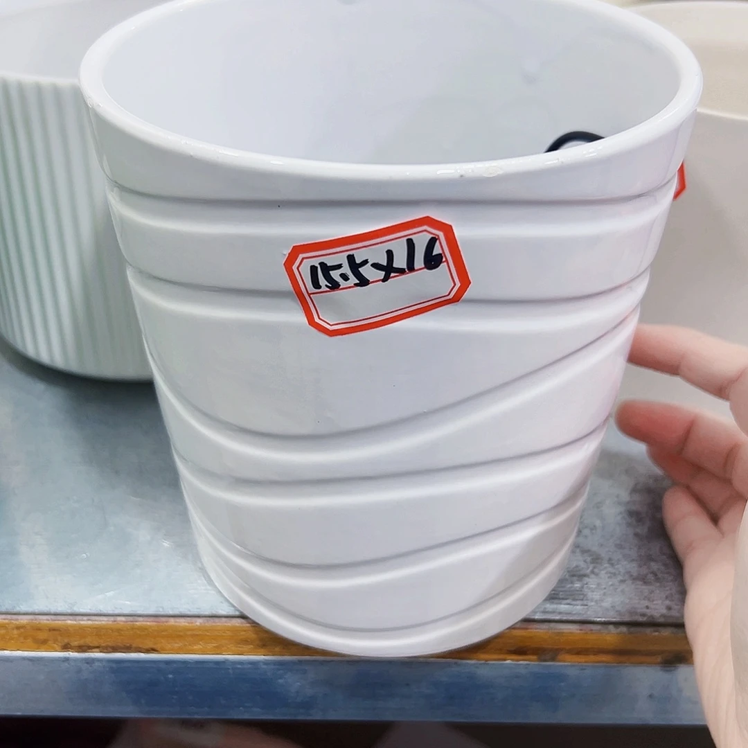 外贸尾单陶瓷花盆凑单10米包邮