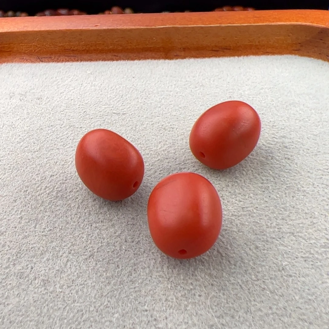 未镶嵌（保山满肉随型12*10、发一个）南红玛瑙