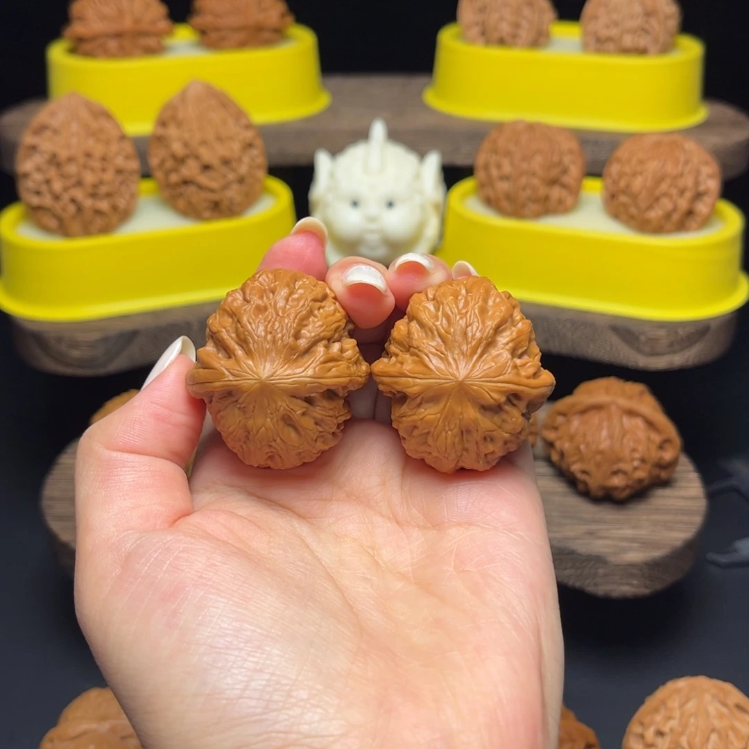 文玩核桃把件微修铁锤36