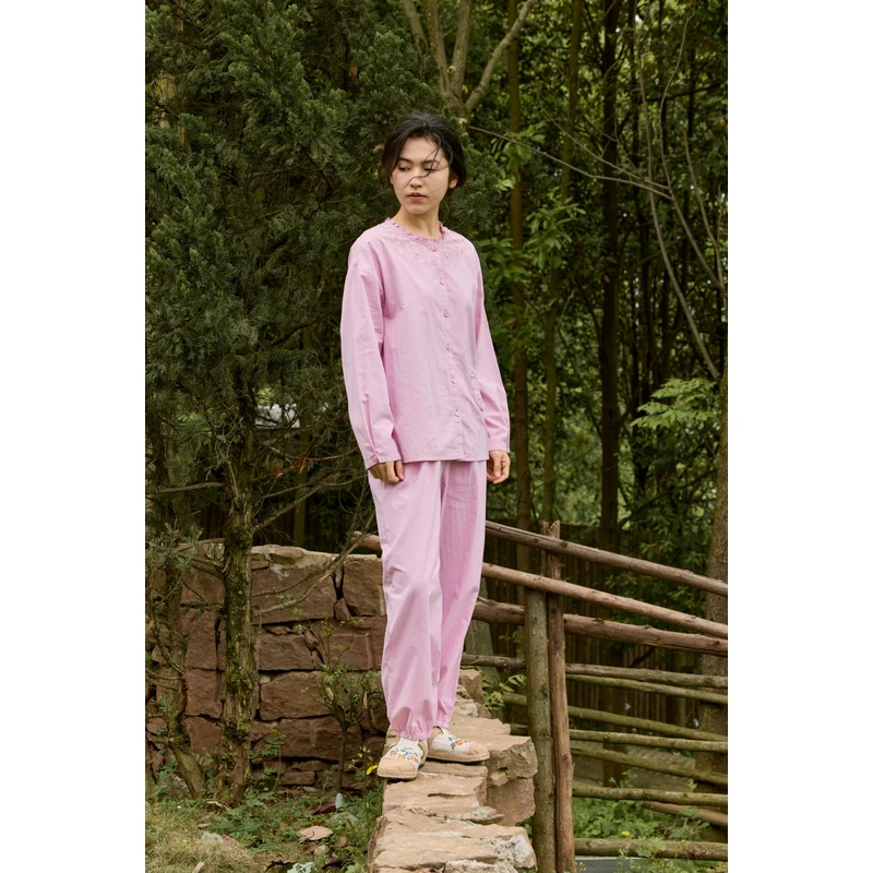 【蟲子姐姐专属】朵朵可可 252-168 秋冬长袖睡衣女可外穿家居服