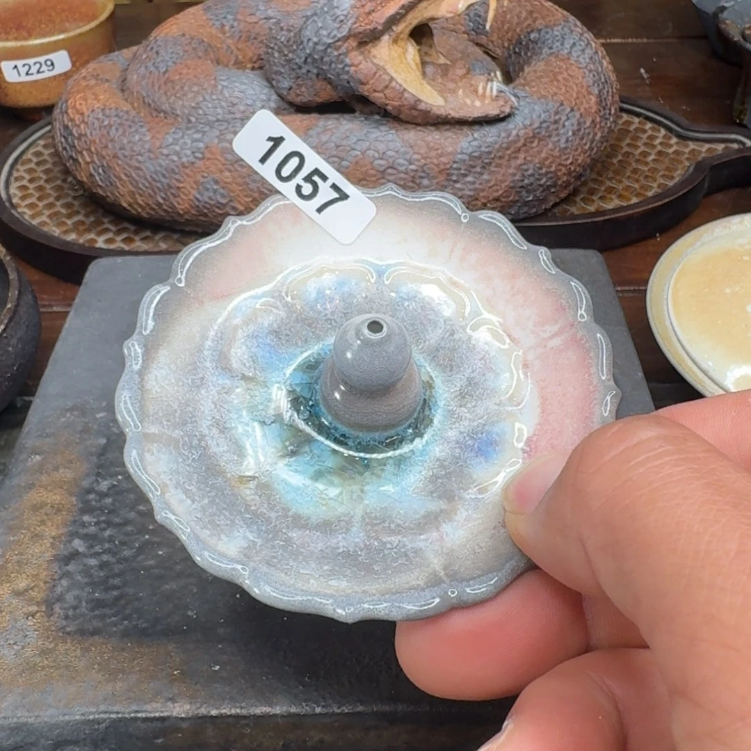 碟最**心非遗传承老叶柴烧1057