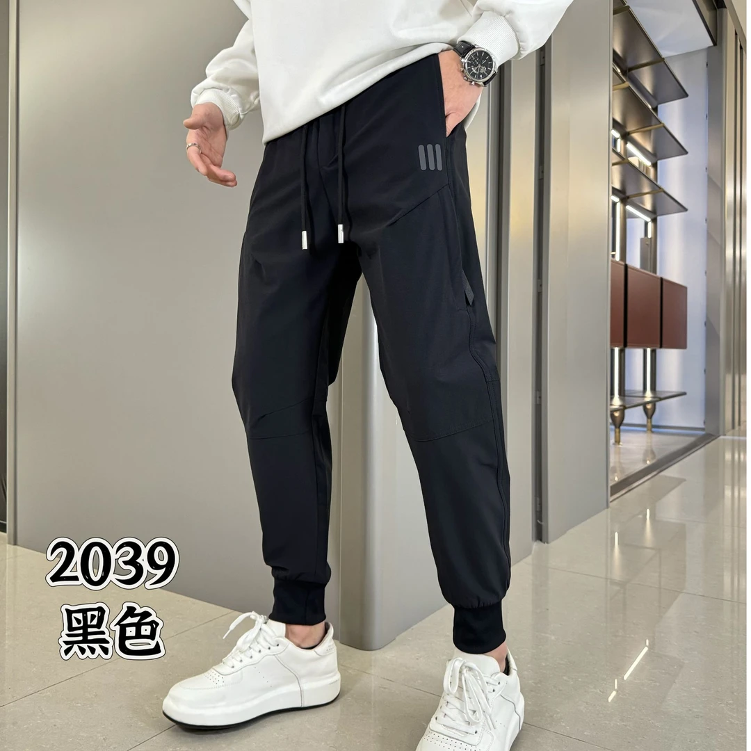 2025春秋新款男士防风户外防风冲锋裤爆款长裤修身软壳运动休闲裤