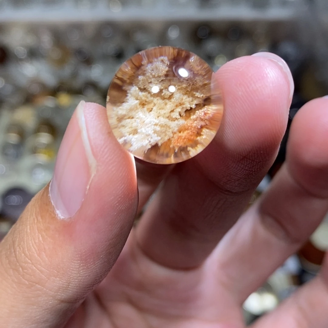 珠宝半成品水晶未镶嵌17.3m