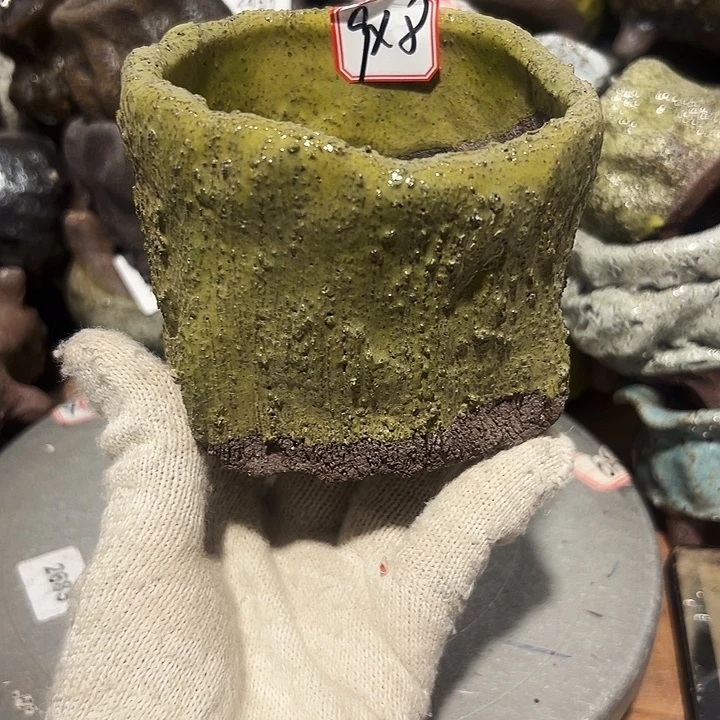 粗陶花盆制作就这样了