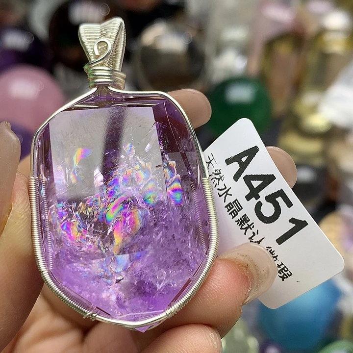 水晶吊坠未镶嵌水晶