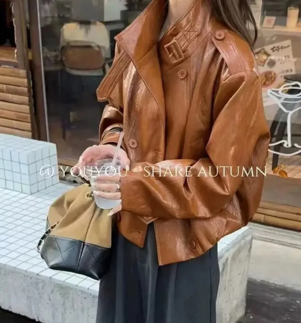 短款常规款秋季女夹克设计师秋季百搭网红轻奢时尚休闲1008长袖