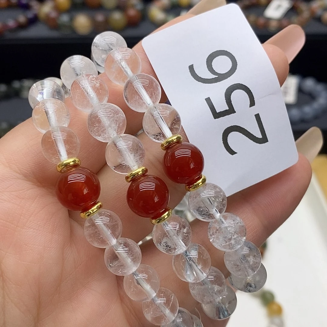 水晶手链未镶嵌多样性发一条