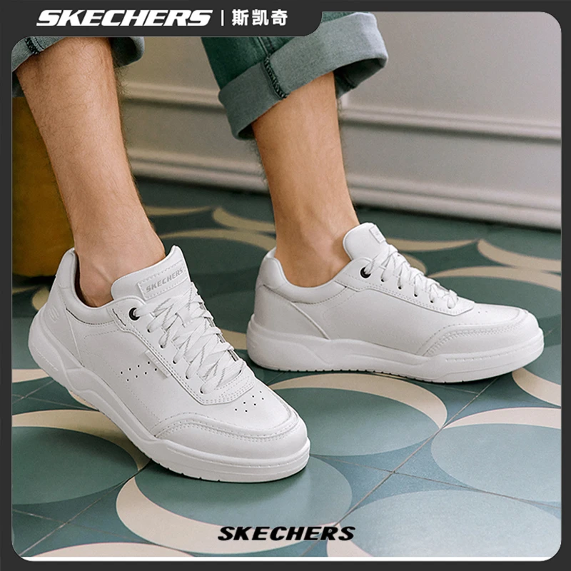 斯凯奇男鞋休闲板鞋运动小白鞋时尚厚底增高鞋百搭潮流简约211250