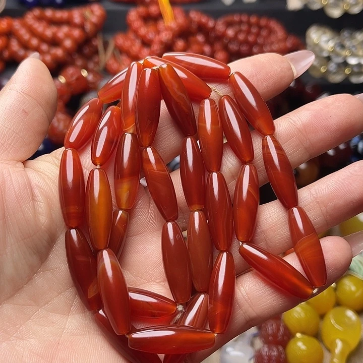 玛瑙/玉髓未镶嵌手链