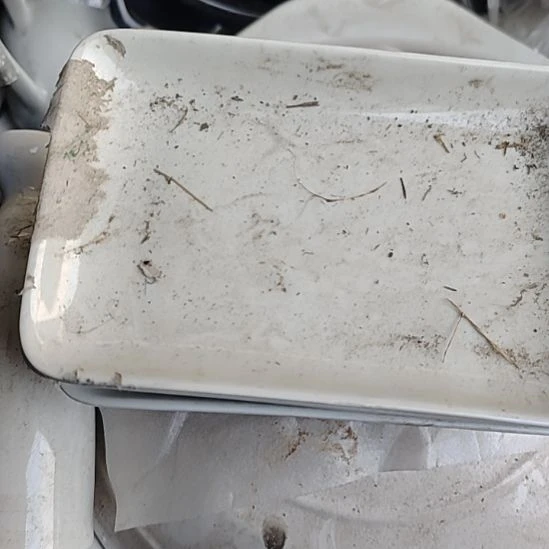 瓷发三个长方盘，国营四厂库存，