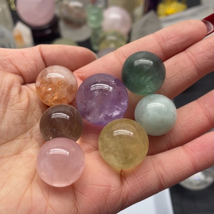 水晶55未镶嵌萱**女水晶球