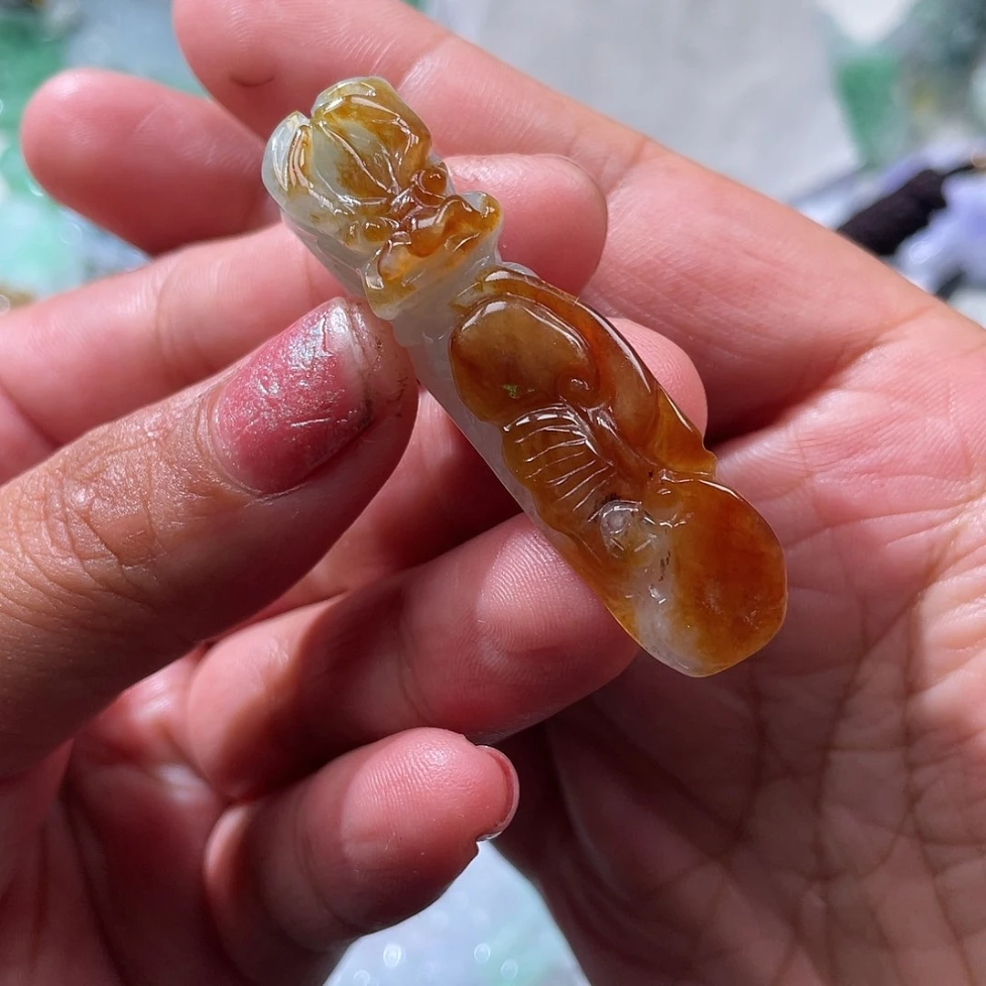 颈饰未镶嵌翡翠翡玉缘翡翠