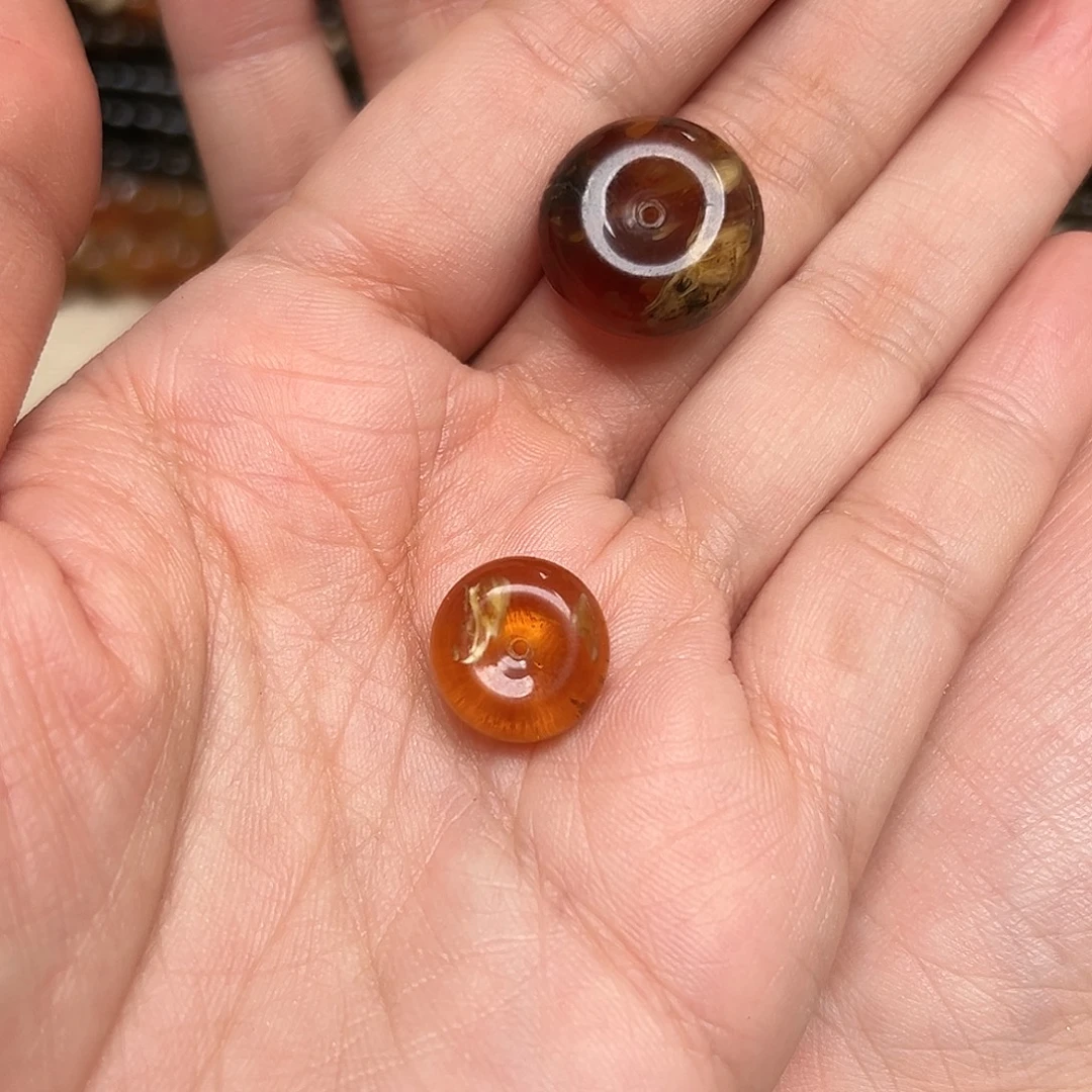 诺***霏裸石琥珀未镶嵌抚顺琥珀30143