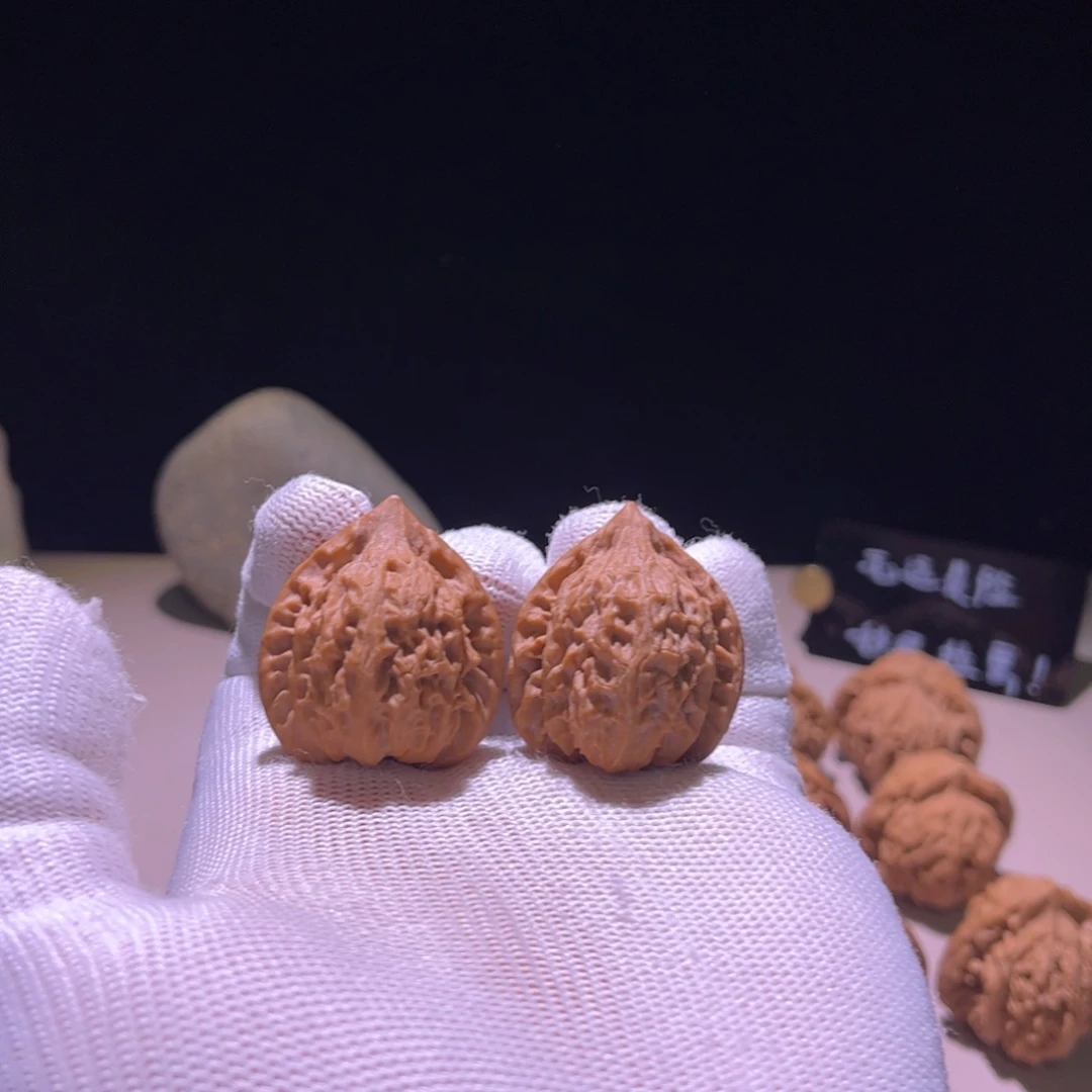 吊坠文玩核桃32野生火焰
