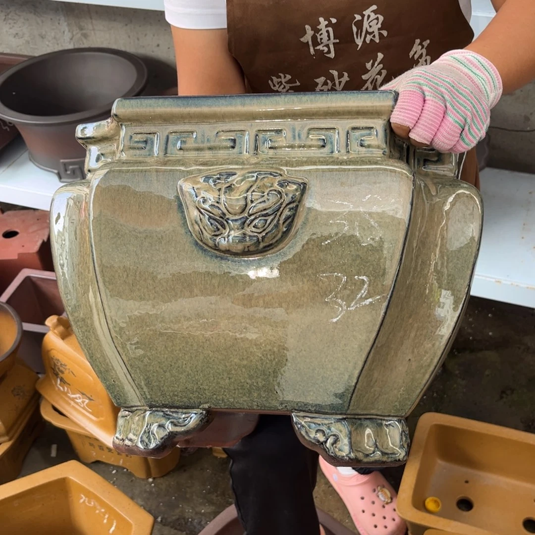 紫砂花盆盆景艺术