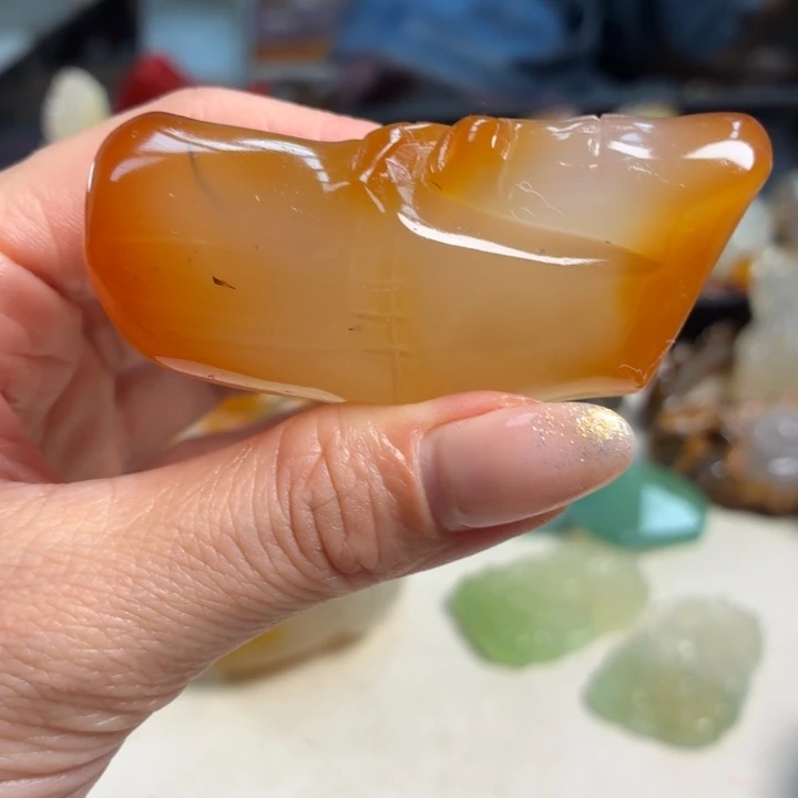 玛瑙/玉髓未镶嵌吊坠(不含链)