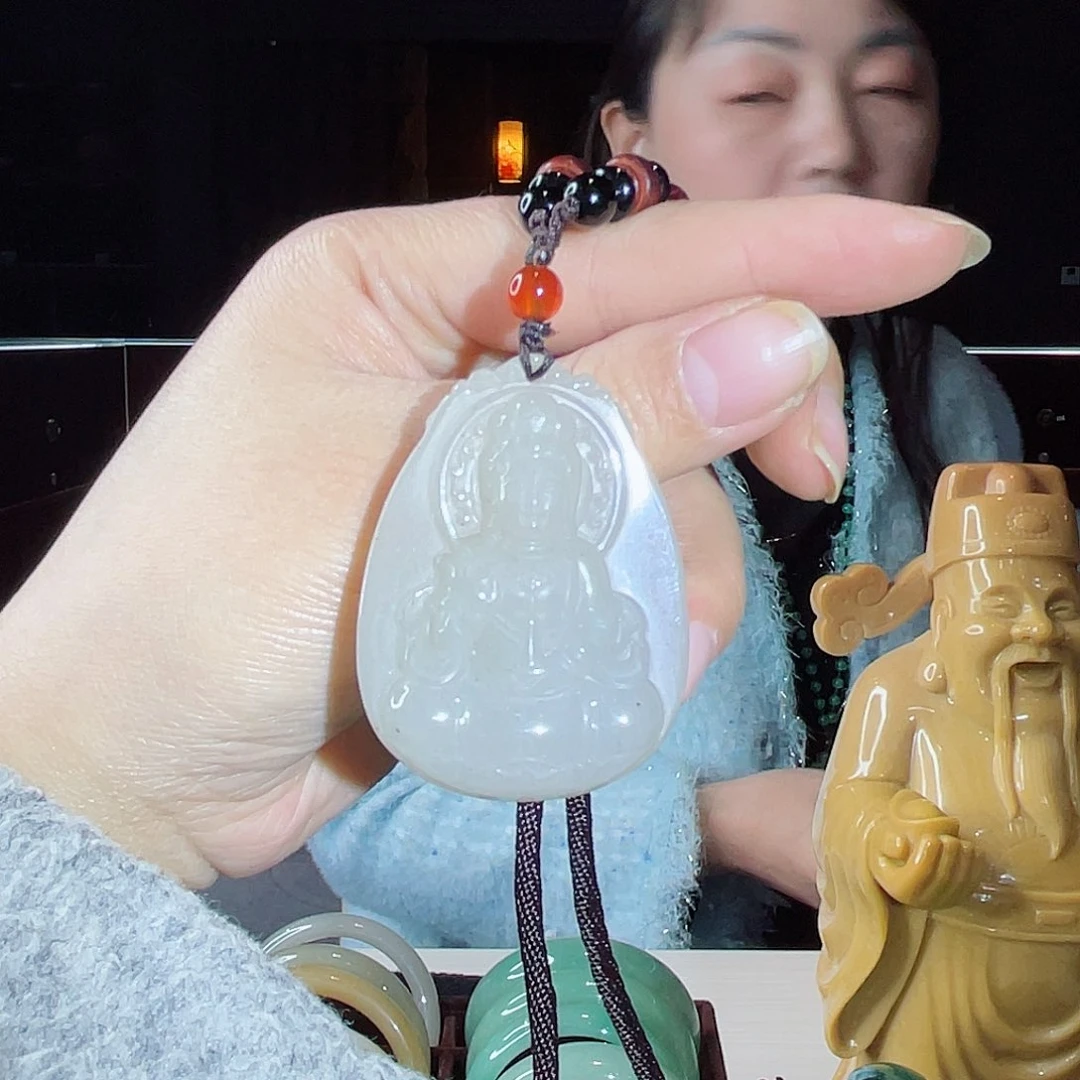 密玉（石英质玉）吊坠未镶嵌