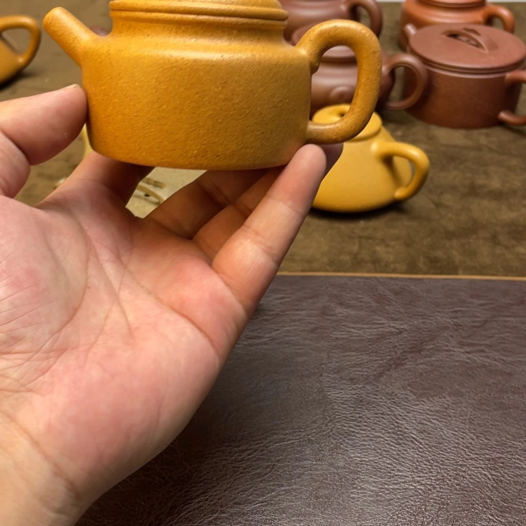 茶壶紫砂养**师全手工得中壶